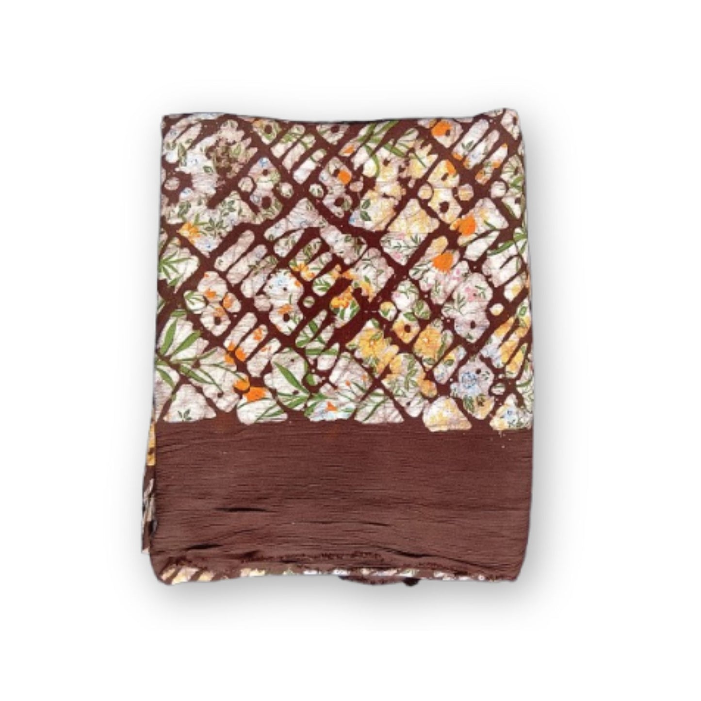 Cocoa Rhythm Authentic Crepe Fabric