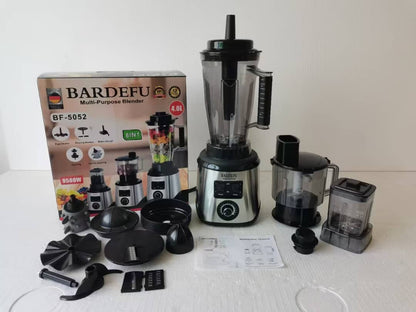 BARDEFU 8-In-1 Multifunctional Juicer & Blender | 4.0L Jar, 9500W Power