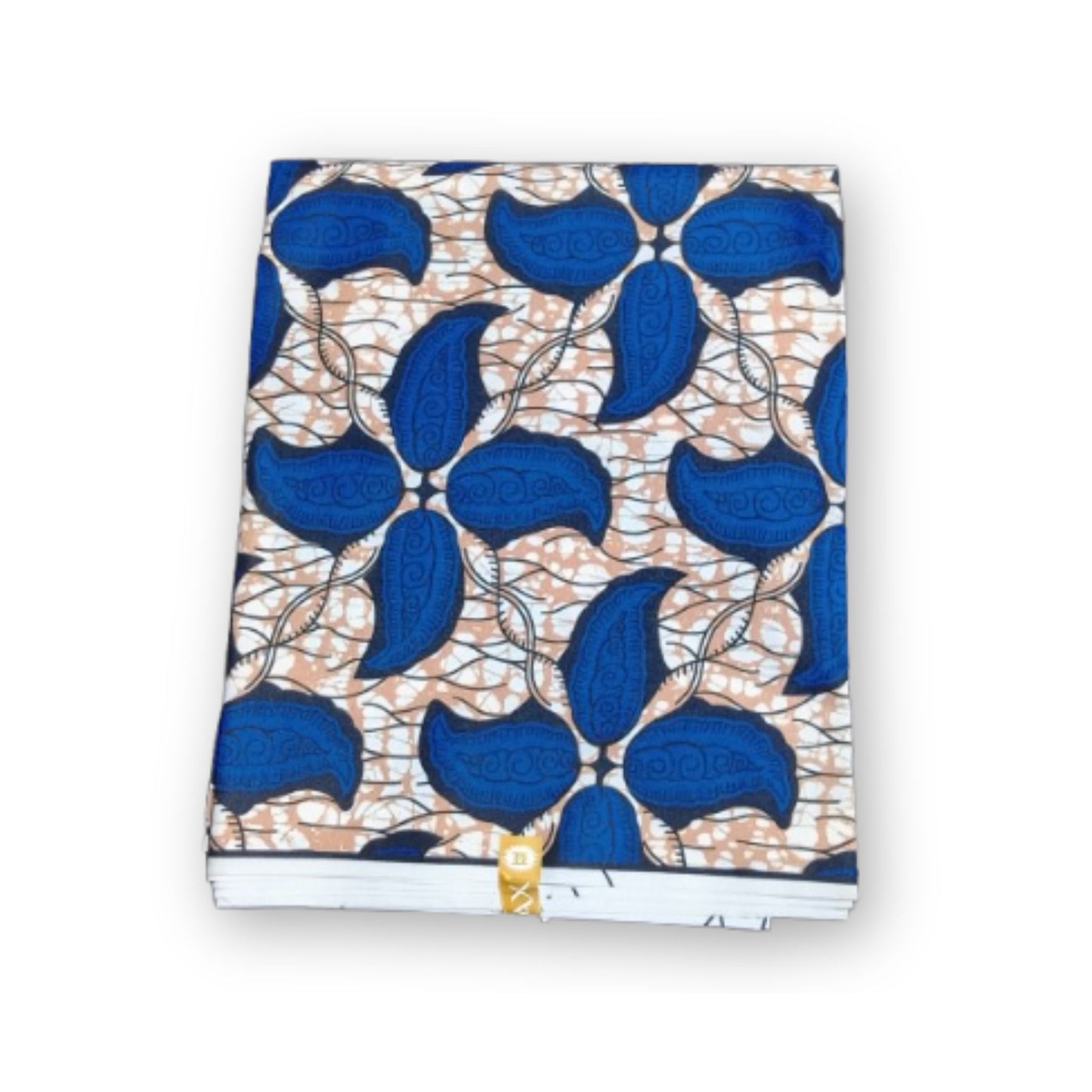 Blue Petal Ankara |Togo Wax Fabric