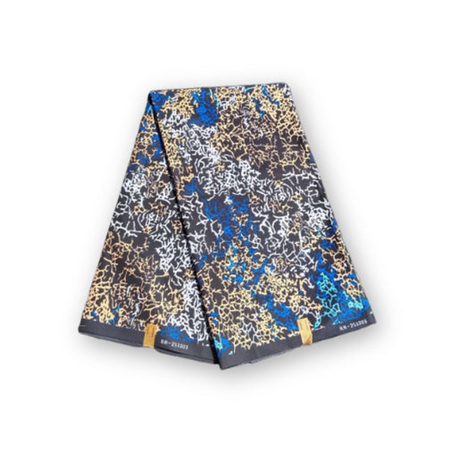 Electric Vein Ankara | Premium Nigerian Fabric