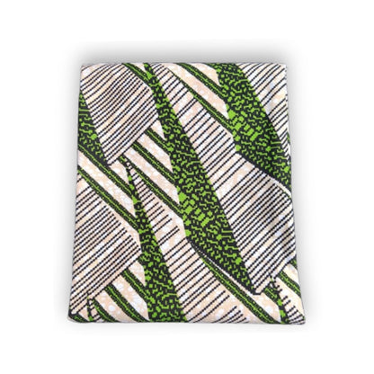 Emerald Rhythm Ankara | Premium Fabric – 6 Yards