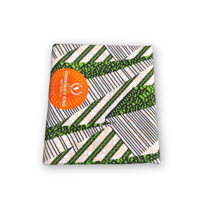 Emerald Rhythm Ankara | Premium Fabric – 6 Yards