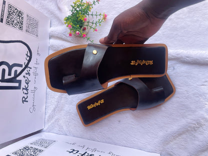Elegant Flat Slides – Simple & Stylish