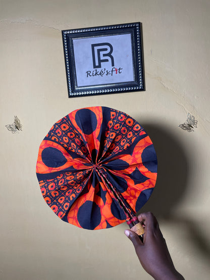Pepper Dem with Style |  Colorful Ankara Fan
