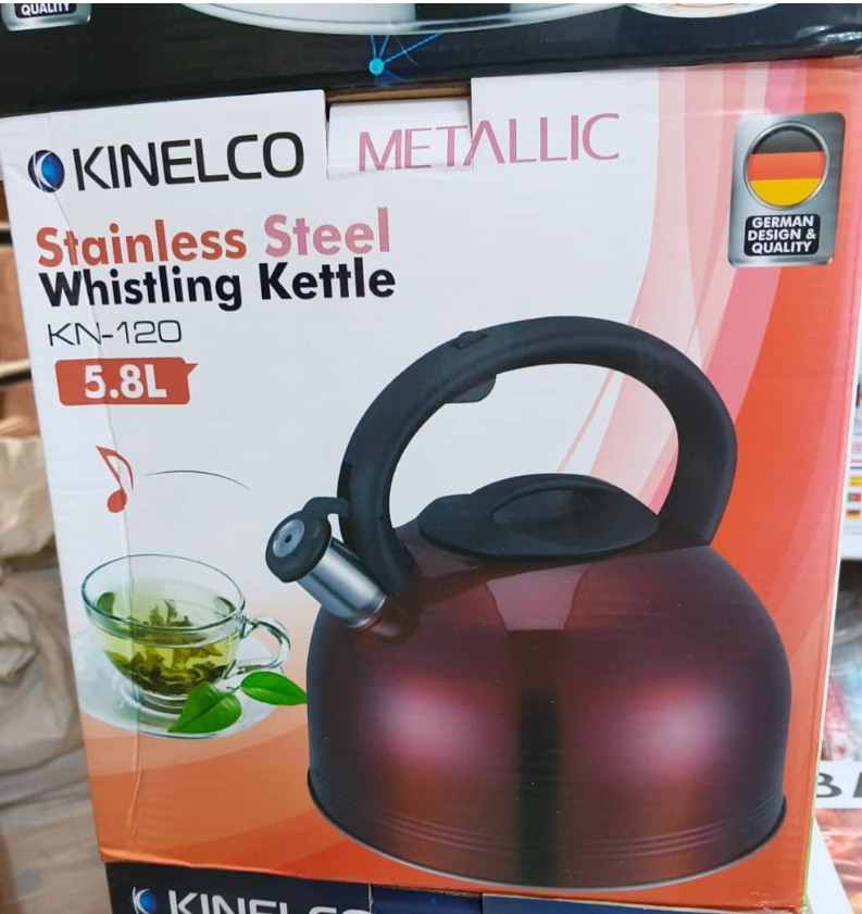 Kinelco Stainless Whistling Kettle 5.8L