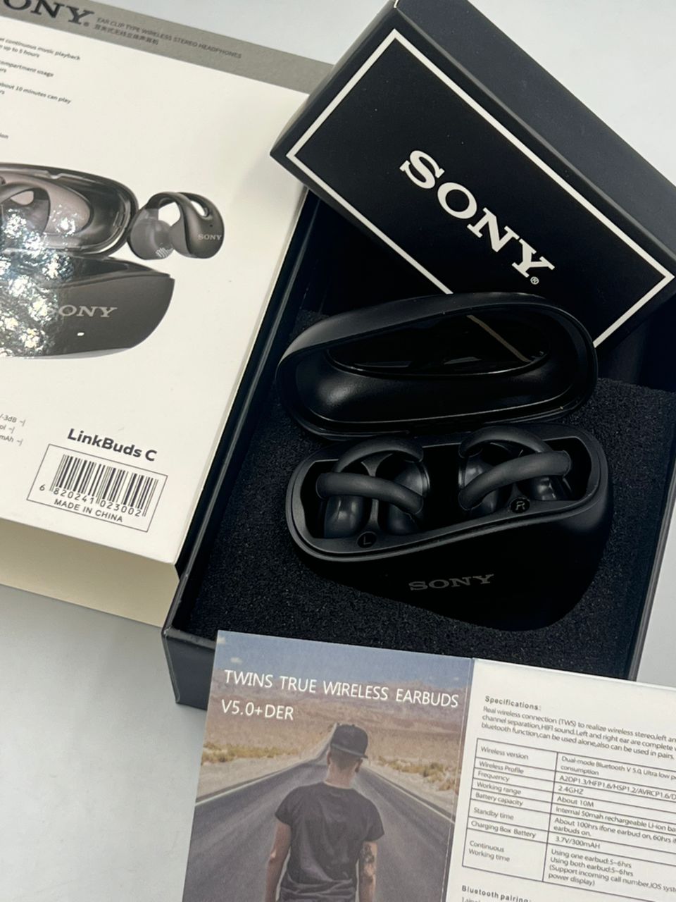 Sony ClipFit Wireless Headphones – Open-Ear Comfort & Secure Fit