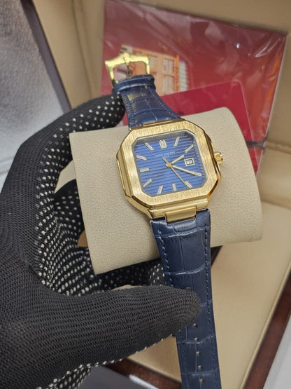 Patek Philippe Leather Strap Watch | Luxury Classic Timepiece