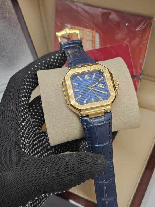 Patek Philippe Leather Strap Watch | Luxury Classic Timepiece